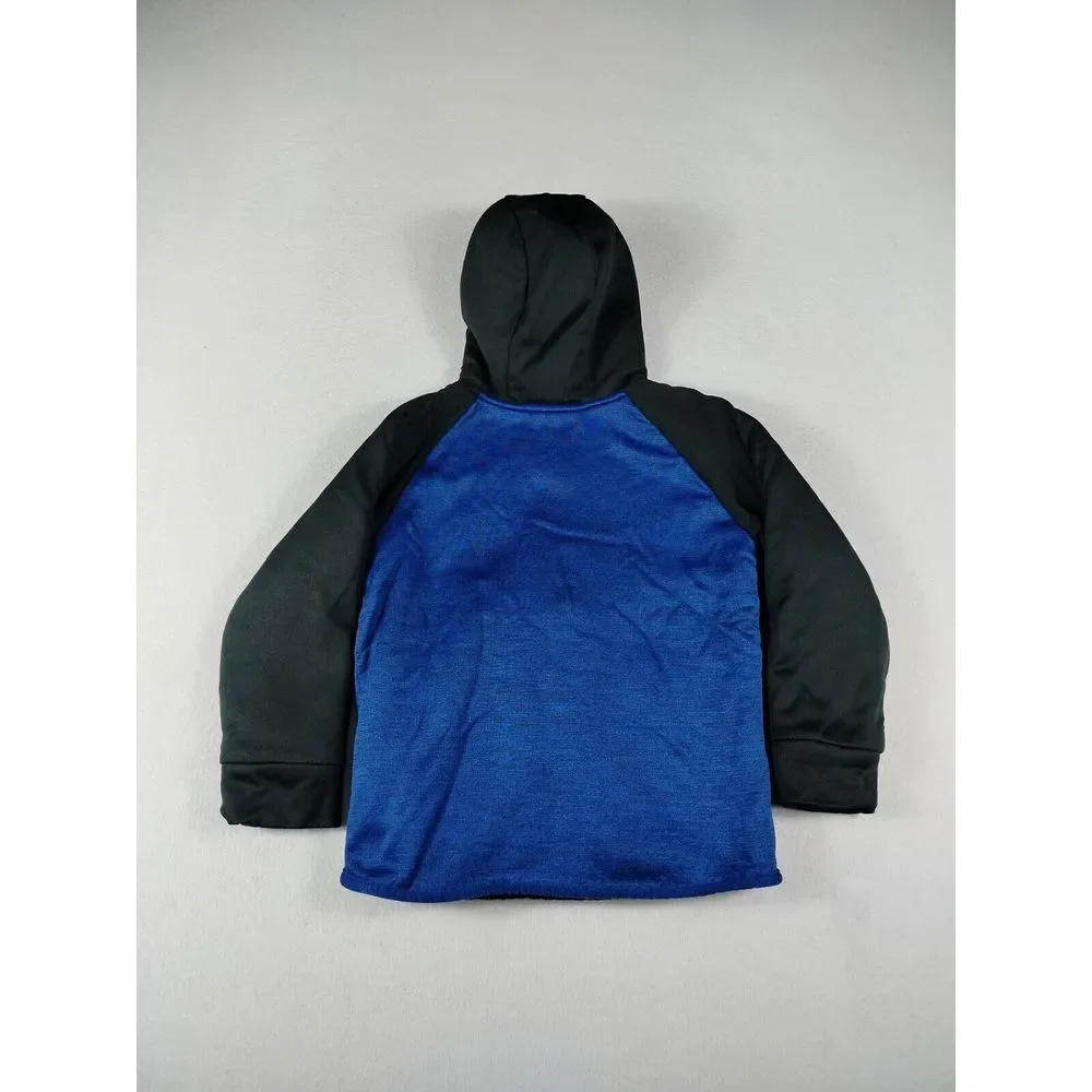 Childrens Place Jacket Youth Boys Medium 7/8 Blue Hooded‎ Winter Coat Outerwear